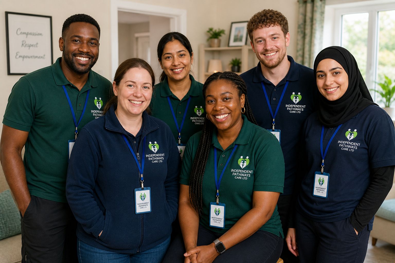 Specialist support workers in a team setting
