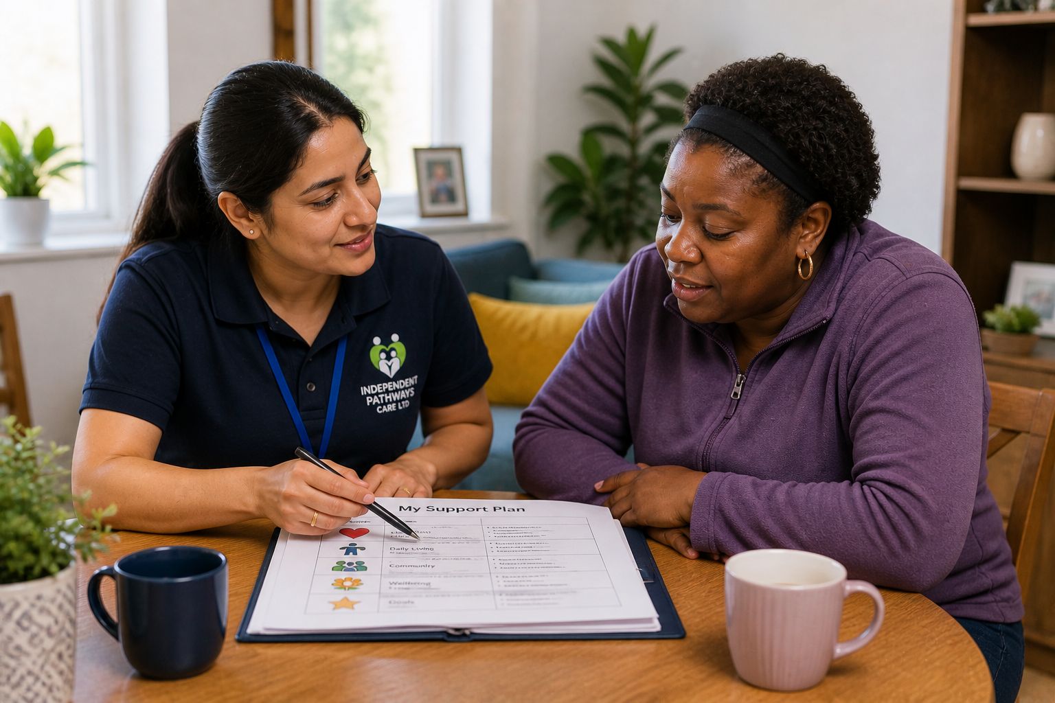 Support team in a collaborative discussion